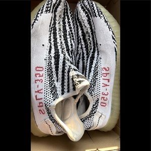 White zebra boost350
